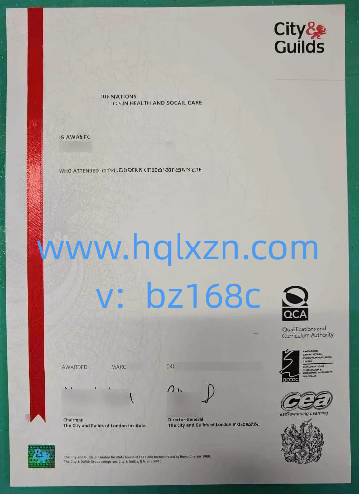 一张英国City & Guilds伦敦城市行业协会培训师证书案例来了 loading=