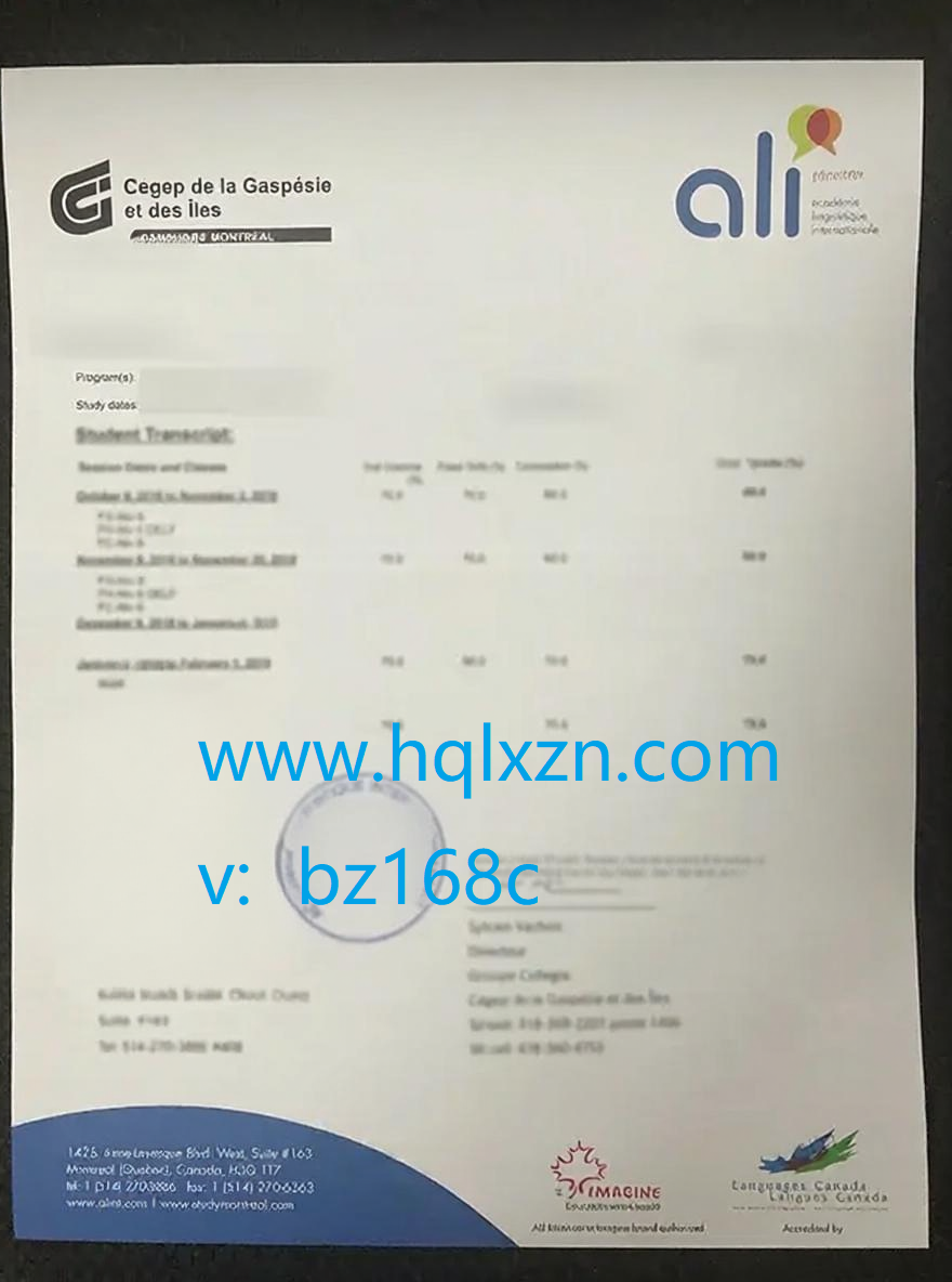 100%原版定制，教你如何快速办理加斯佩学院成绩单 loading=